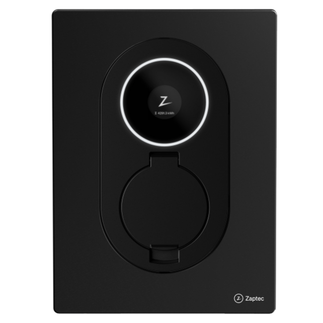 Zaptec Go 2 22 kW Asphalt Black + Tibber Pulse | MID | Solar Charging