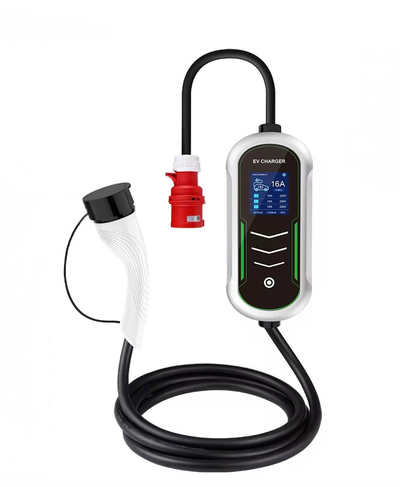 B6 11 kW Mobiele EV Lader Type 2 – 3-Fase 16A – 5 Meter Kabel