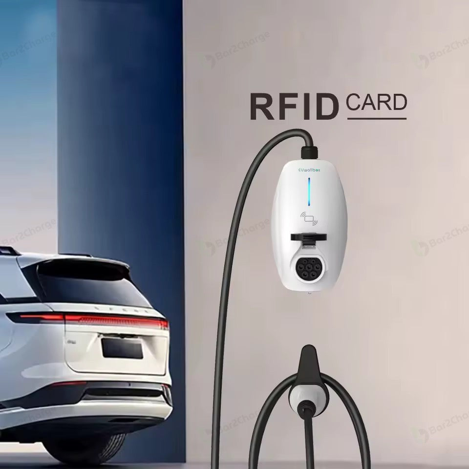 EVwallbox 7,4–22 kW Laadpaal met Socket – App & RFID