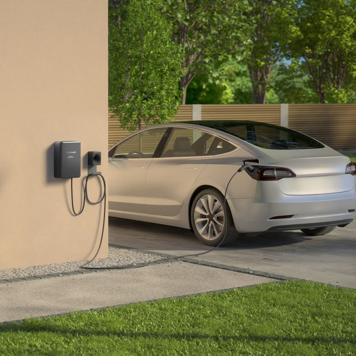 Enphase IQ EV Charger 2 – 22 kW – MID – 7,5 meter vaste laadkabel
