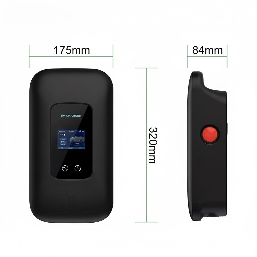 Bar2Charge Charging Station 7kW β 1-Phase β Type 2 β 5m Cable β App Control β Waterproof IP65 β For Electric & Hybrid Cars