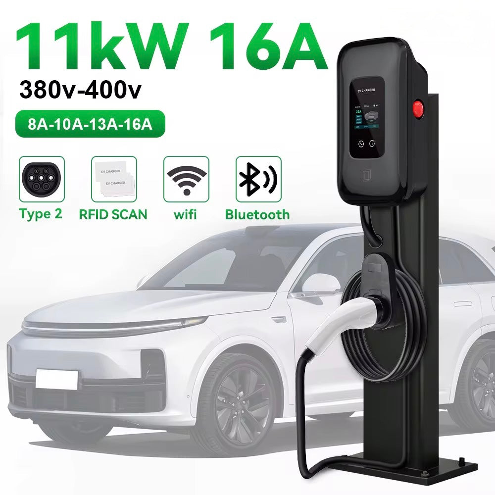 L6 Pro GO-E3116T 11 kW Laadpaal Wallbox (3-fase 16A) – Type 2 met 5 m, 6 m of 10 m laadkabel + App-functie