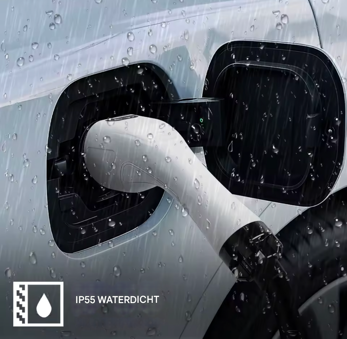 Basis Wallbox 7 kW (32A) Plug & Play Type 2 - 5 meter kabel