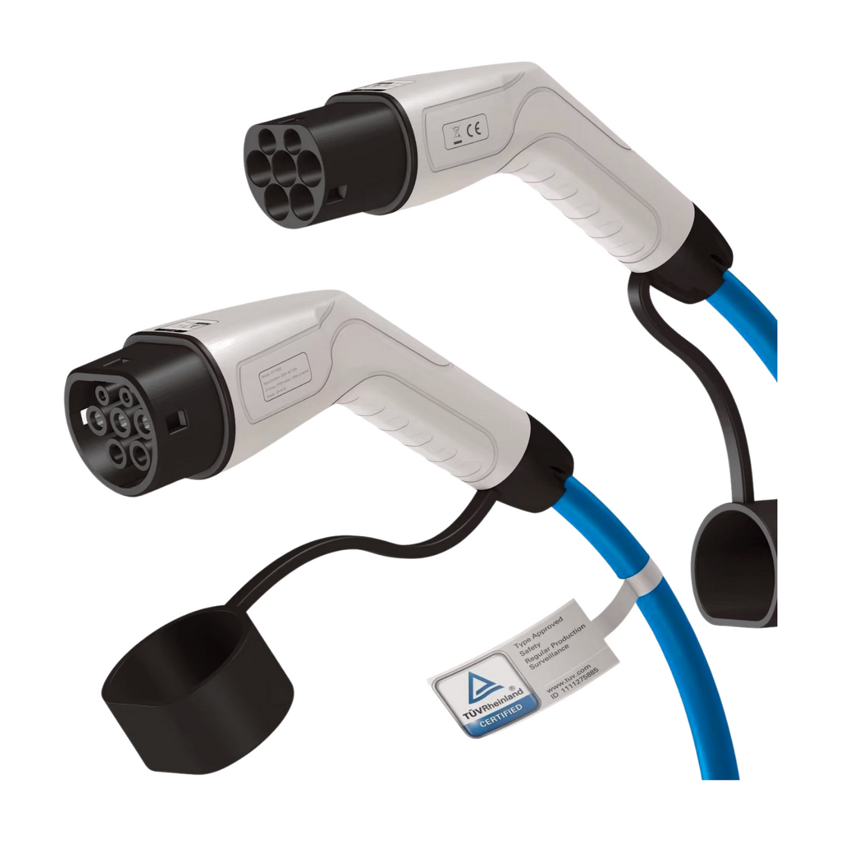 Bar2Charge ST-250 Laadkabel Blauw Type 2 – 7,4 kW (1-fase, 32A)