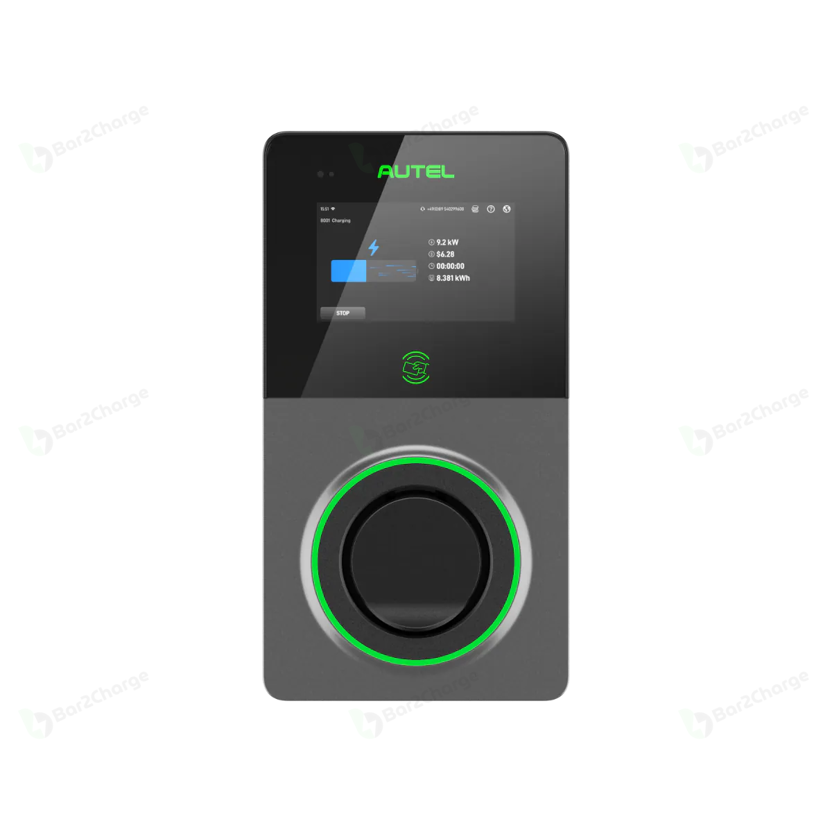 Autel MaxiCharger AC Wallbox W22-S-4G – Dark Grey mit Steckdose, 4G und MID-Zertifizierung