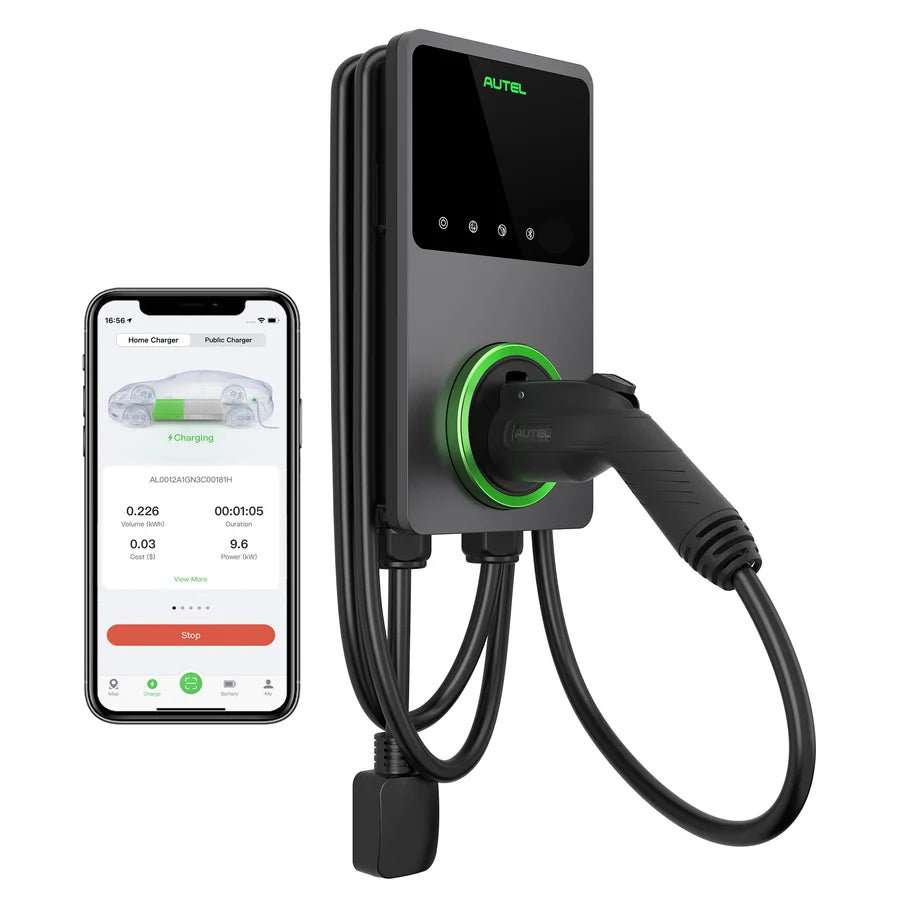 Autel MaxiCharger AC Wallbox 22 kW met vaste laadkabel van 5 meter en 4G met MID-certificering