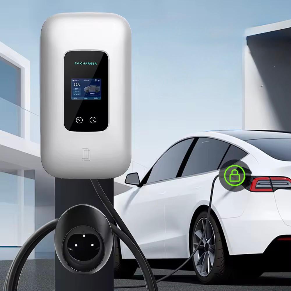 Bar2Charge 11kW Wallbox Charging Station – 3-Phase 16A – Type 2 – App Control – IP65 – 5m Cable – For EV & Hybrid Cars