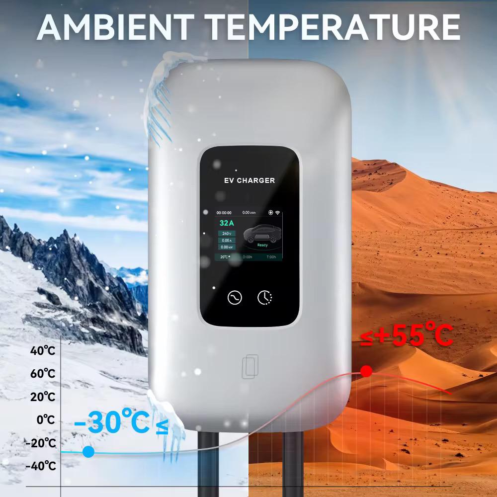 Bar2Charge 11kW Wallbox Charging Station – 3-Phase 16A – Type 2 – App Control – IP65 – 5m Cable – For EV & Hybrid Cars
