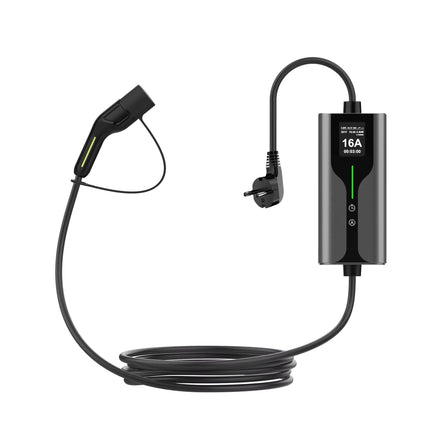 Bar2Charge V2 3,7kW Mobiele EV Lader Type 2 6–16A IP67 Timerfunctie