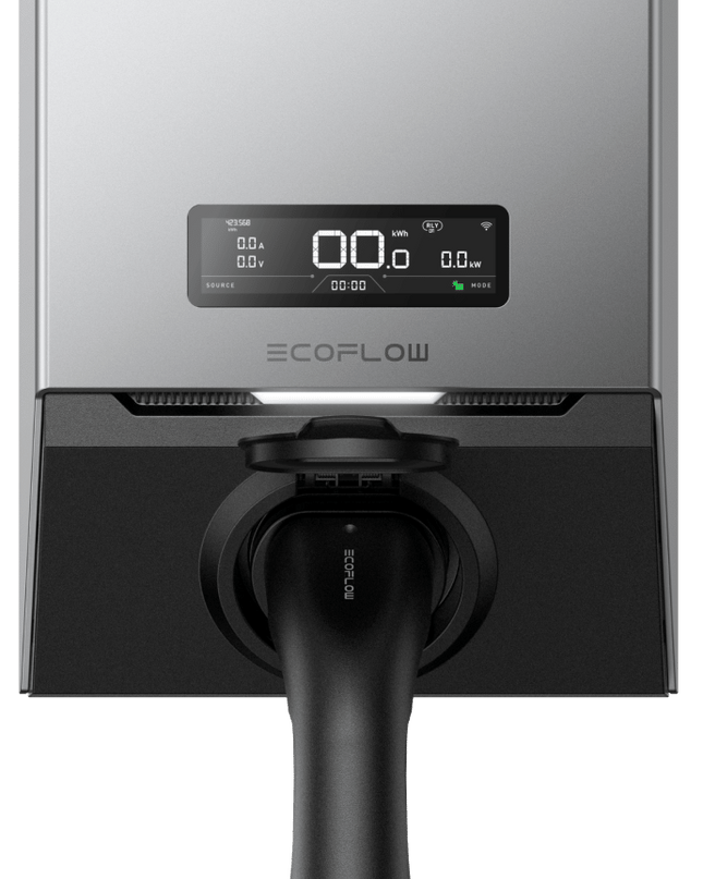 EcoFlow PowerPulse 2 laadpaal 11kW Type 2 socket met MID-meter