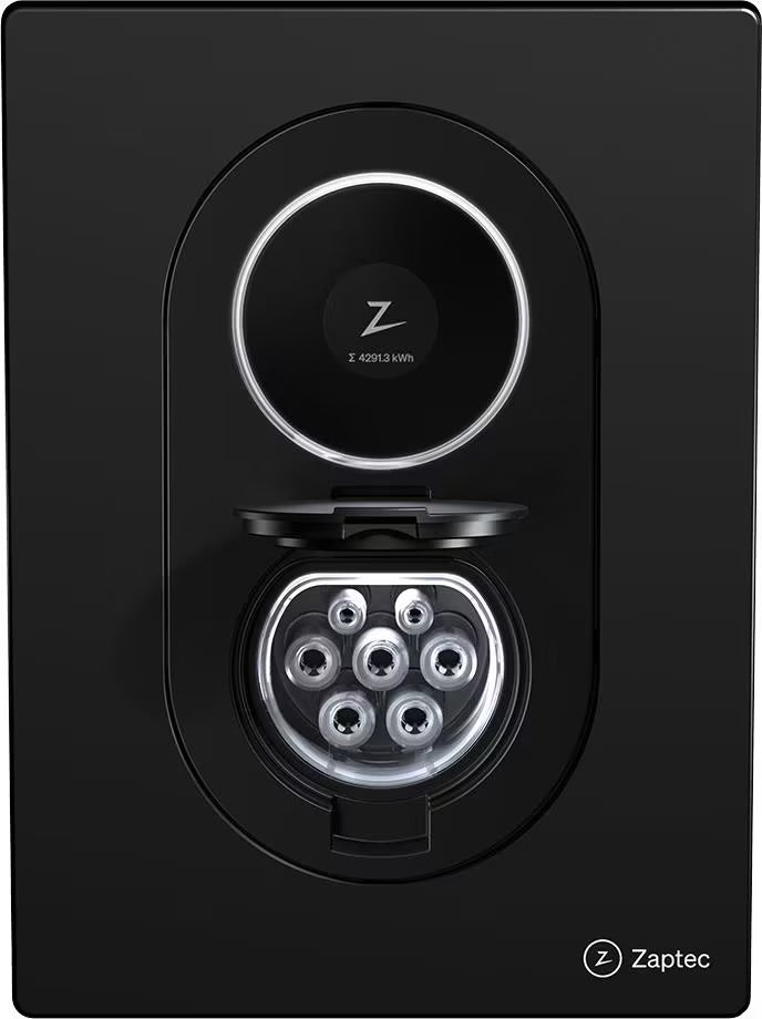 Zaptec Go 2 Laadpaal 3.7 kW - 22 kW Socket met MID Meter – Zwart