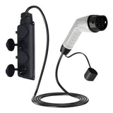 V2L Adapter Type 2 – 5 meter - 4x EU Stopcontact – Vehicle to Load