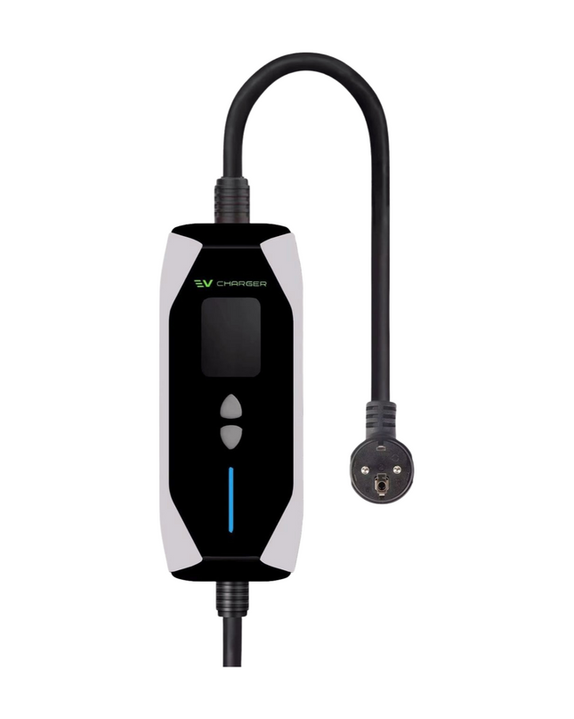 B3 Mobiele Thuislader Type 2 3.7 kW 1 Fase 6-16A Instelbaar met App IP65 5 tot 15 meter