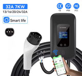 L6 PRO Laadpaal – Wallbox 3-fase | Type 2 | 6m Kabel | 11 kW & 22 kW | RFID & APP| IP65 Waterdicht