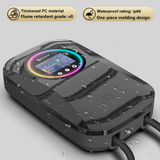 Laadpaal 7 kW (1-fase) | Type 2 | 10 meter kabel | 32A | IP66 waterdicht | App-bediening | Inclusief RFID-kaarten | Led-Lichteffect