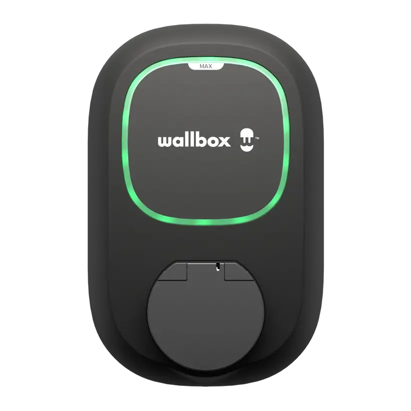 Wallbox Pulsar Max Socket 22 kW – Slim laden met WiFi, Bluetooth & Eco-Smart