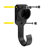 Laadkabel- en Stekkerhouder met Haak – Type 2 EV Muurhouder – Zwart