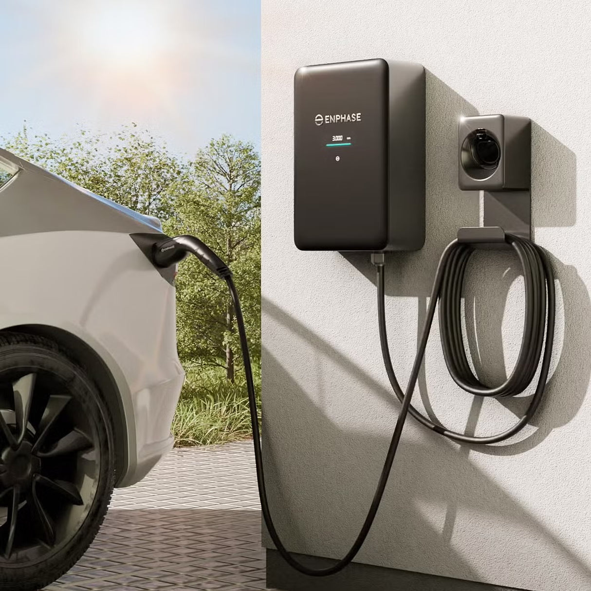 Enphase IQ EV Charger 2 – 22 kW – MID – 7,5 meter vaste laadkabel