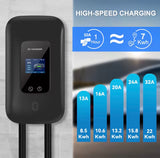 L6 PRO Laadpaal – Wallbox 3-fase | Type 2 | 6m Kabel | 11 kW & 22 kW | RFID & APP| IP65 Waterdicht