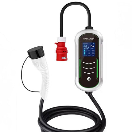 B6 11 kW Mobiele EV Lader Type 2 – 3-Fase 16A – 5 Meter Kabel