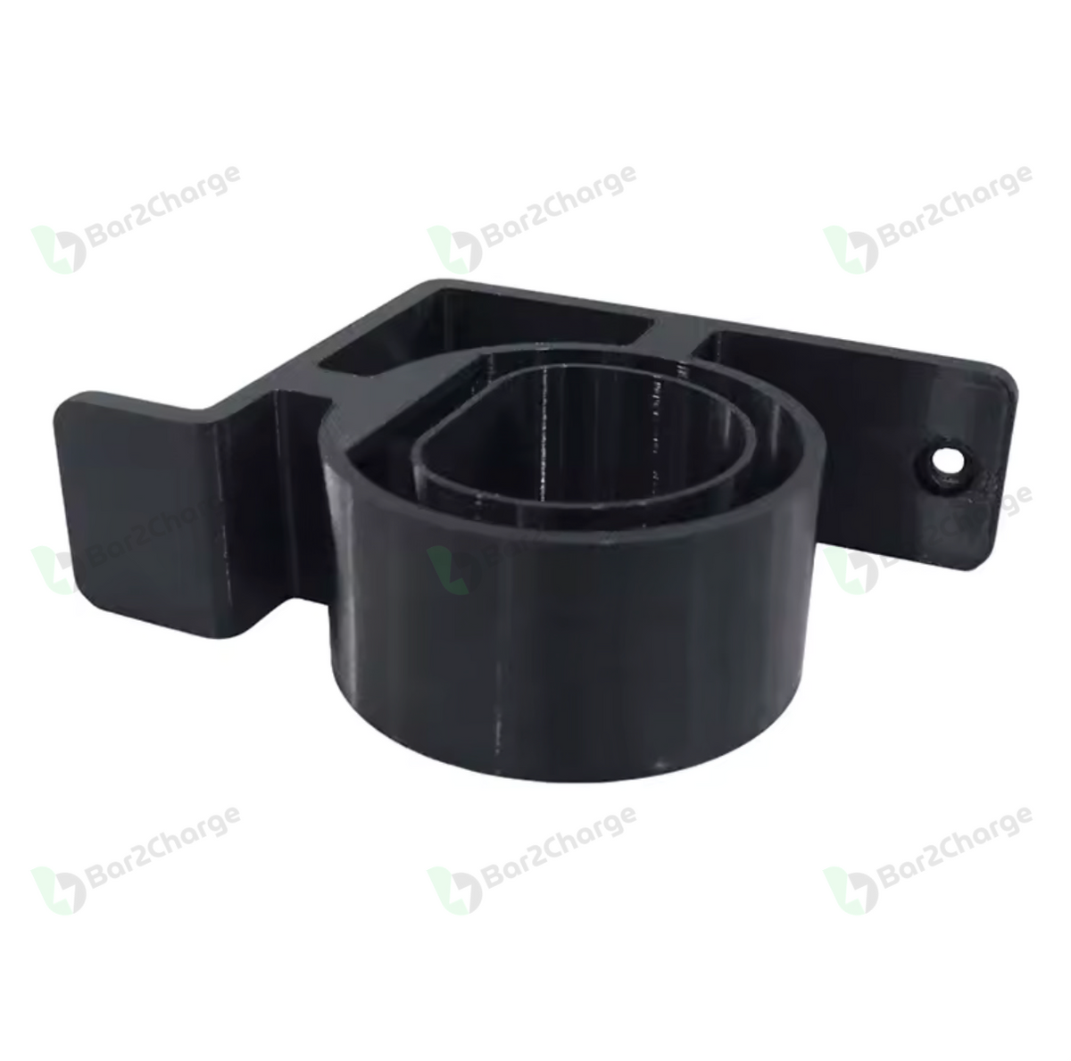 Bar2Charge Type 2 charging plug holder black