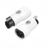 Adapter van Type 2 laadkabel naar Type 1 aansluiting voor de auto