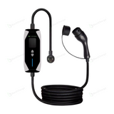 B3 Mobiele Thuislader Type 2 3.7 kW 1 Fase 6-16A Instelbaar met App IP65 5 tot 15 meter