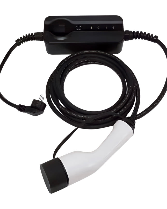 Bar2Charge 3,7kW Mobiele Thuislader – Type 2 – Instelbaar (6A-16A) – Smart Life App – IP65 Waterdicht