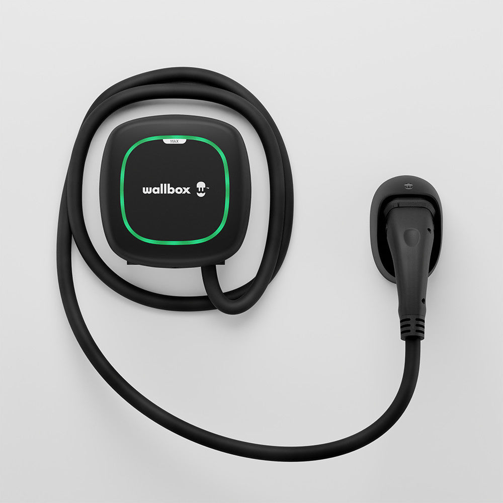 Wallbox Pulsar Max | 22 kW | 7M Kabel | Zwart | Type 2