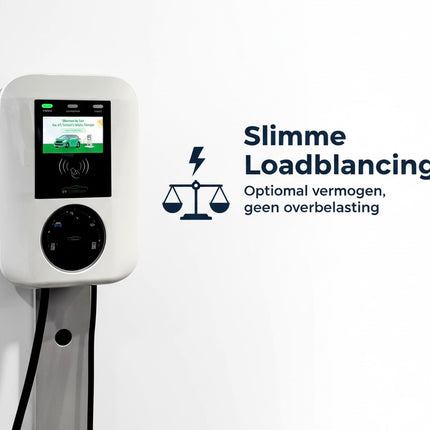 Bar2Charge Wallbox 11 kW Type 2 | 3 fase 16A | 8m laadkabel | Loadbalancing - App functie