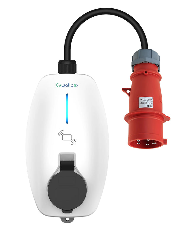 EVwallbox 7 kW 11 kW 22 kW | Type 2 Socket | App | RFID | IP65