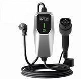 Junsun Mobiles Heimladegerät für Elektroautos 3,5 kW | IP65 wasserdicht | 16 A 1 Phase | 4 Meter | Heimladegerät Typ 2 aus EU-Steckdose – 8 A/10 A/13 A/16 A umschaltbar |
