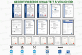 L6 Pro GO-E31 11 kW Laadpaal Wallbox Type 2 (3-fase 16A) – 5 t/m 20 Meter Laadkabel + App