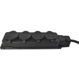 V2L Adapter Type 2 – 5 meter - 4x EU Stopcontact – Vehicle to Load
