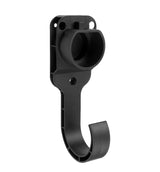 Laadkabel- en Stekkerhouder met Haak – Type 2 EV Muurhouder – Zwart