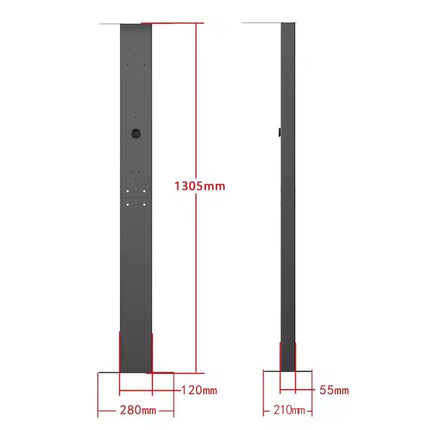 Bevestigingspaal voor Laadstation – Wallbox