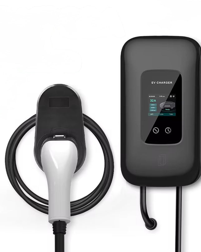 Bar2Charge Ladestation 7kW – 1-phasig – Typ 2 – 5m Kabel – App-Steuerung – Wasserdicht IP65 – Für Elektro- &amp; Hybridautos