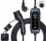 Evsow Mobiele Mobiele Thuislader 3.7 kW Type 2 IP65 Waterdicht  16A 1 Fase 5 Meter 8A/16A Uitgesteld Laden