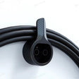 Laadkabelhouder Type 2 – Carbon Zwart