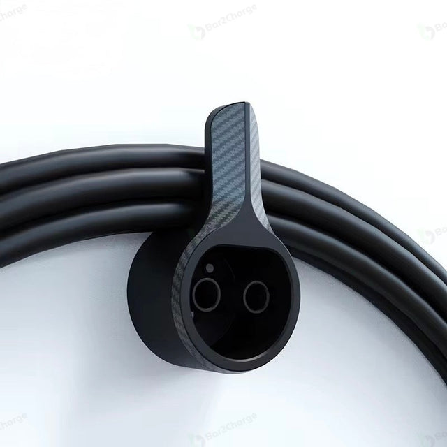Laadkabelhouder Type 2 – Carbon Zwart