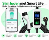 Caricatore domestico mobile intelligente Bar2Charge Flex | Tipo 2 | 3,7 kW | app | 5, 10 o 15 metri