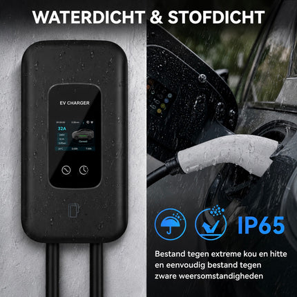 L6 Pro GO-E31 11 kW Laadpaal Wallbox (3-fase 16A) – Type 2 Met 5 m, 6 m, 10 m of 15 m laadkabel + App-functie