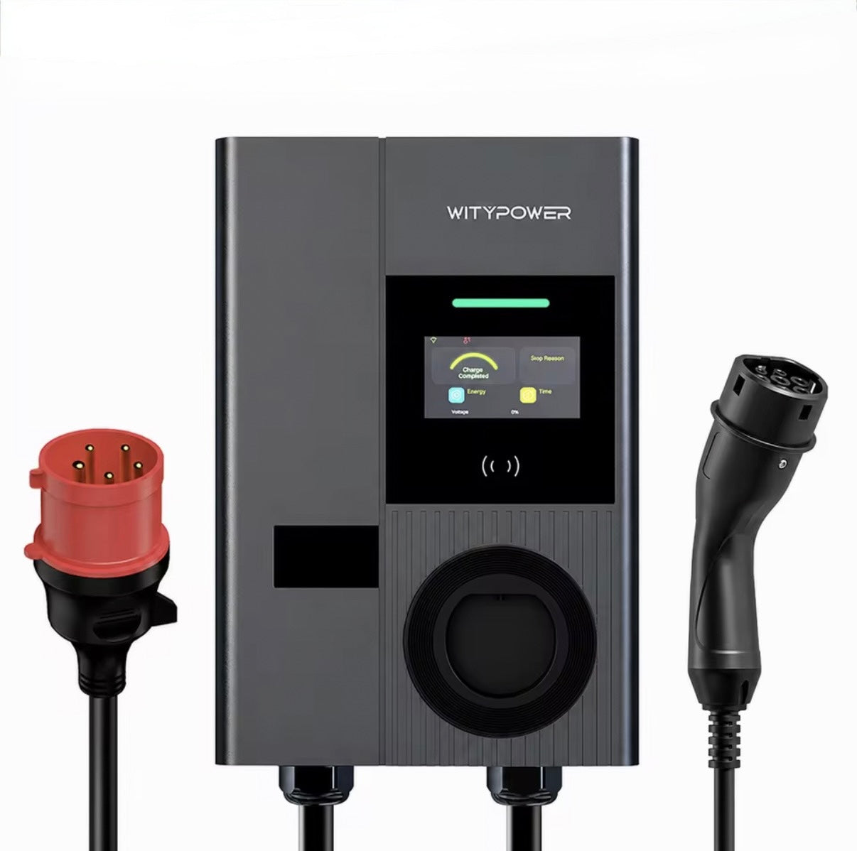 Bar2Charge WityPower Laadpaal 7,4/11 kW | Type 2 Kabel 5 Meter | App & RFID