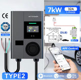 Bar2Charge WityPower Laadpaal 7,4/11 kW | Type 2 Kabel 5 Meter | App & RFID