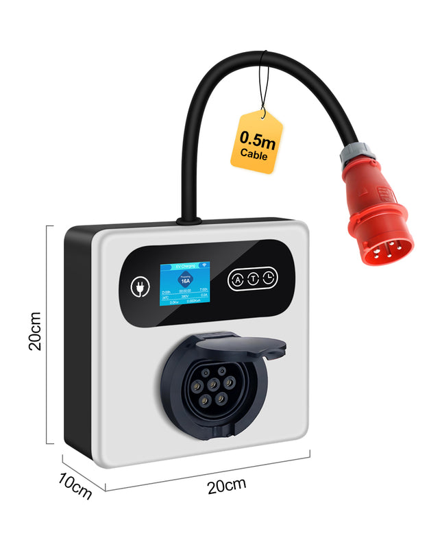 Mode 3 EV Wallbox 11 kW – Type 2 Socket – 3 Fase – App – IP54