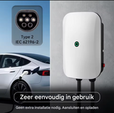 Basis Wallbox 7 kW (32A) Plug & Play Type 2 - 5 meter kabel