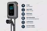 Bar2Charge YCL Series 11 kW Laadpaal – App & RFID