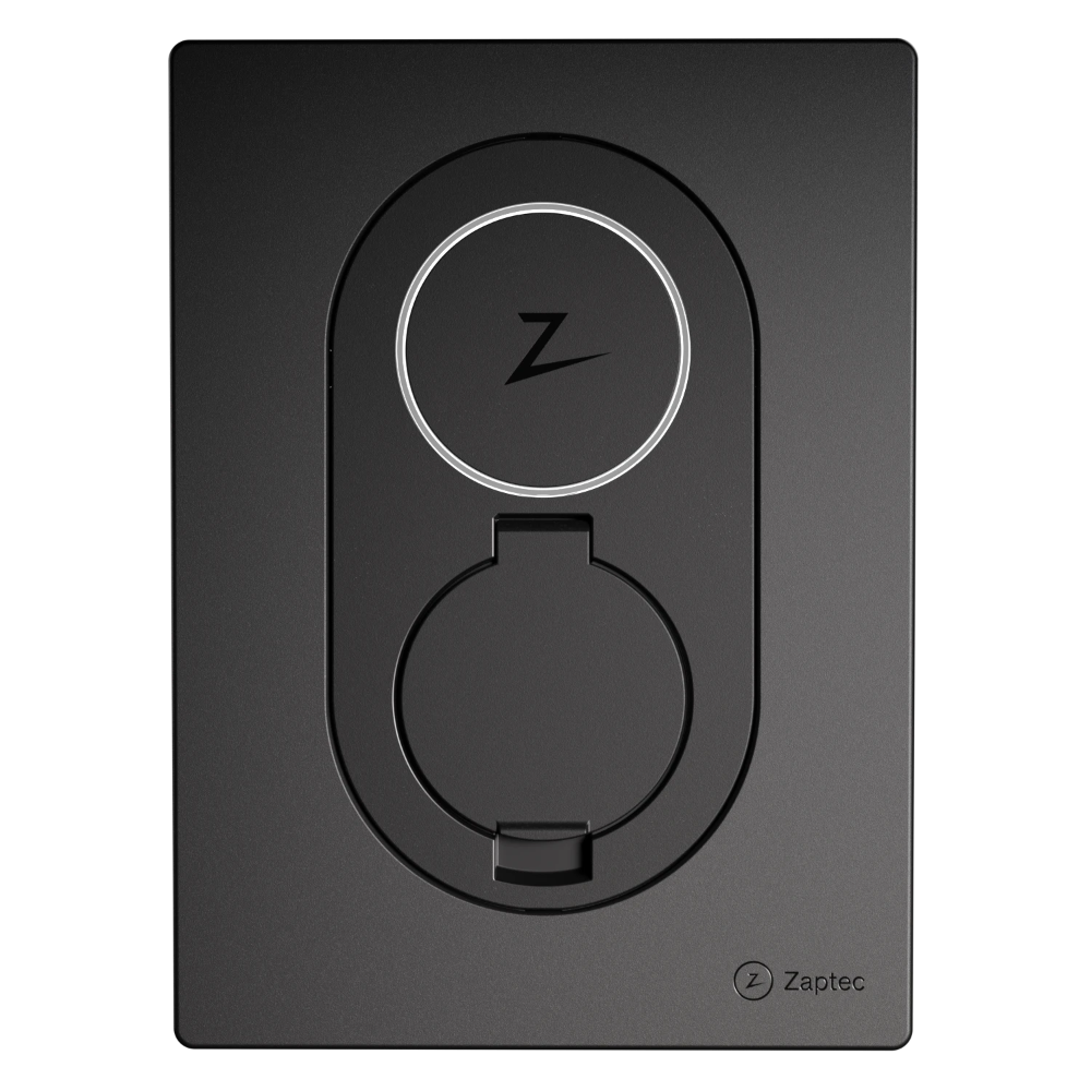 Zaptec Go Laadpaal 3.7 kW - 22 kW Socket – Zwart Met app en load balancing