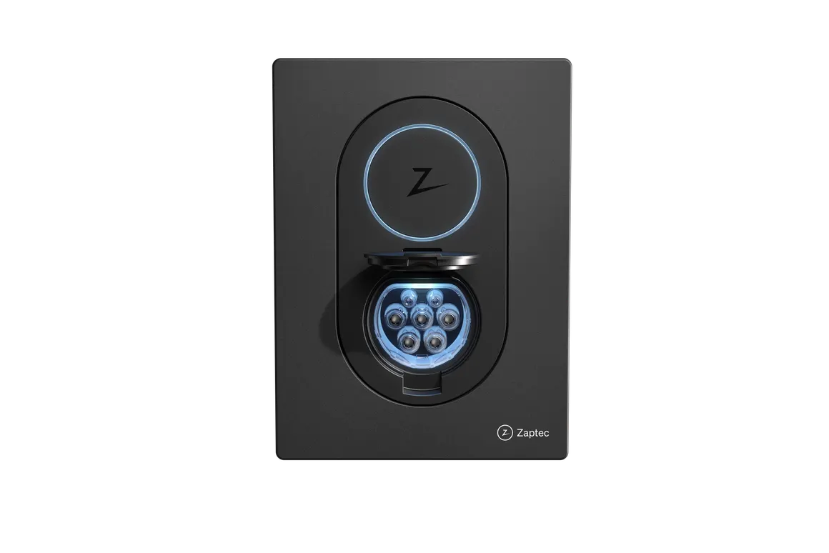 Zaptec Go Laadpaal 3.7 kW - 22 kW Socket – Zwart Met app en load balancing