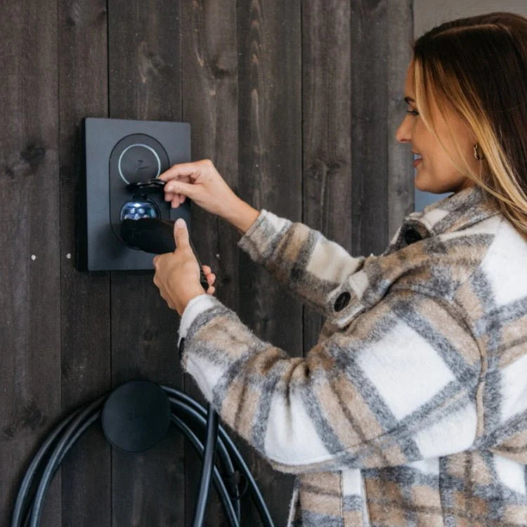 Zaptec Go Laadpaal 3.7 kW - 22 kW Socket – Zwart Met app en load balancing